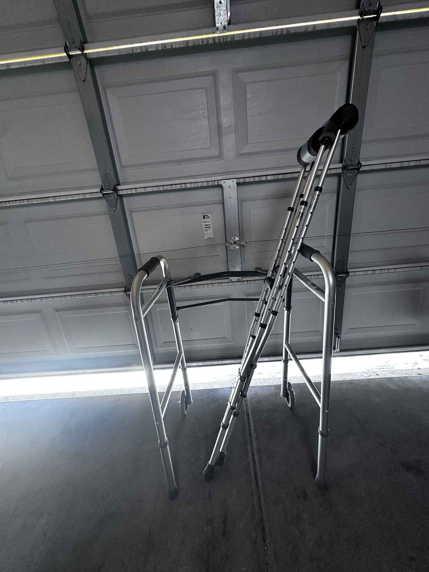 Crutches And Walker
