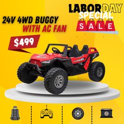 24V 4WD KIDS CAR W/FAN