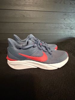 Nike Low-Top Sneakers Blue and Red