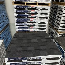 Tamko heritage 30YR roofing shingles Rustic black