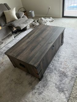 Modern Coffee Table With Hidden Storage - Brand New