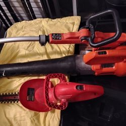 Black & Decker Weed Eater Leaf Blower And Tree Trimmer Electric
