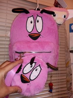 Courage The Cowardly Dog Backpacks 