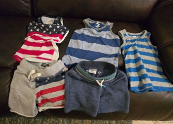 3t shorts and 3t tank tops