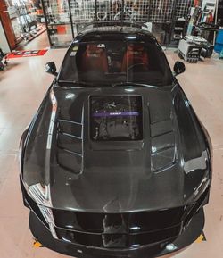 18-23 Mustang Transparent Carbon Hood