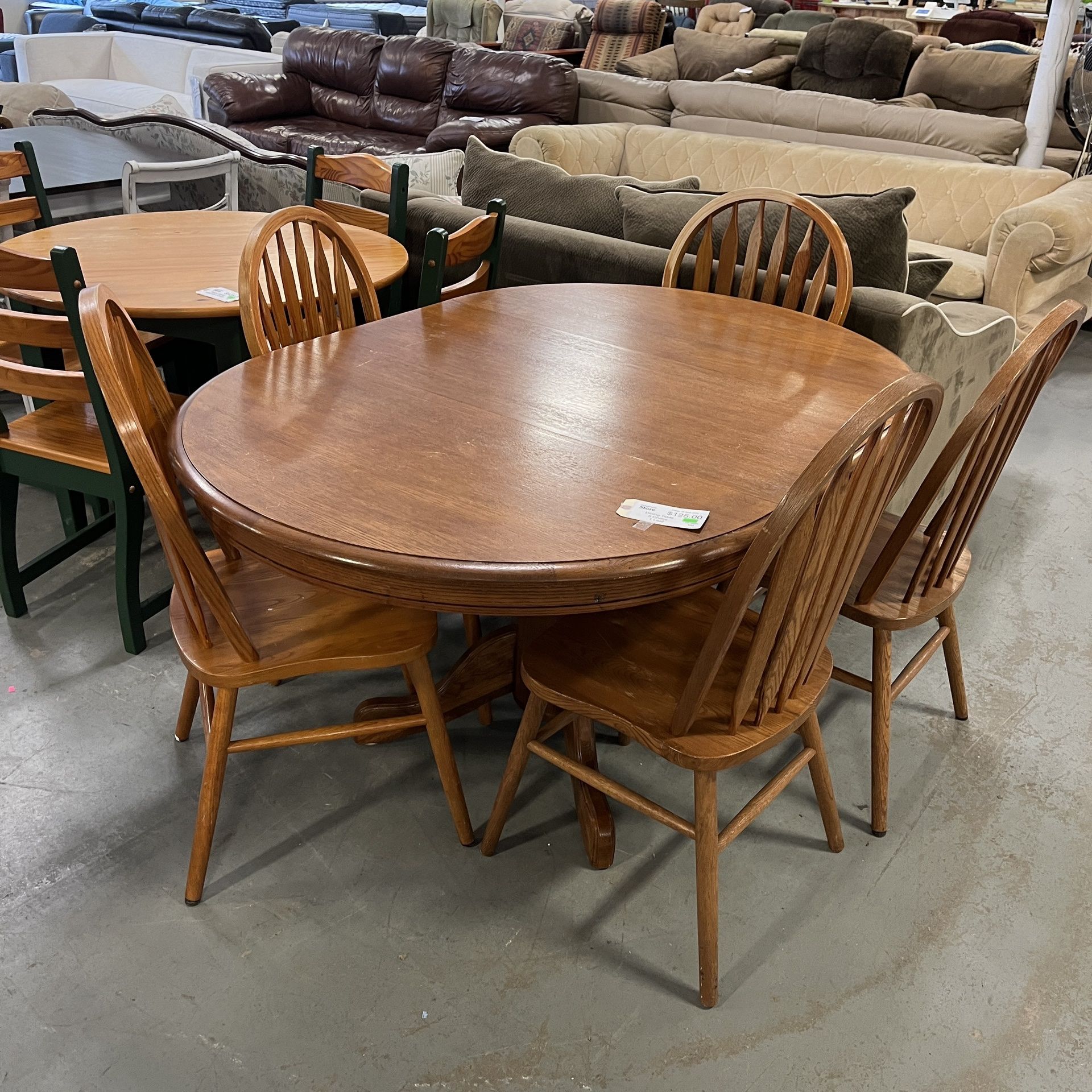 Dining Table And Chairs Set (in Store) 
