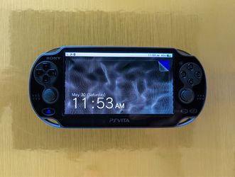PS Vita 512GBx2 1TB OLED 1100 1101 Black User-Friendly Sony PlayStation PSP