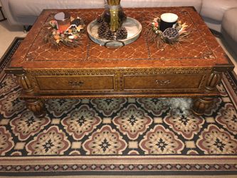 Coffee table and side tables