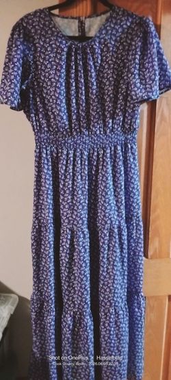 Purple dress -size L