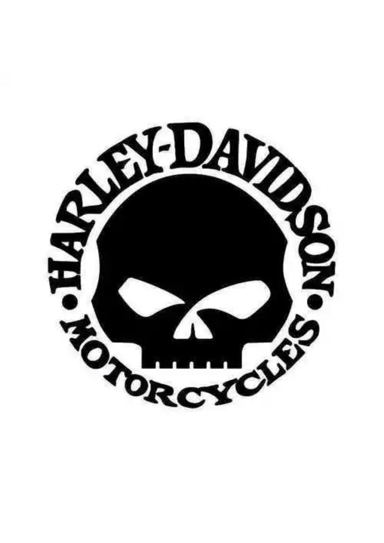 Harley Davidson decal. $5 and up