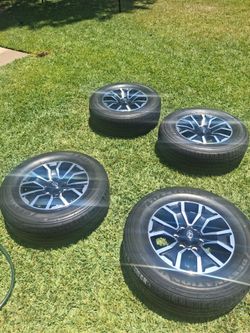 OEM Toyota Tacoma wheels 2022
