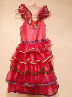 open lace back dress Dora the Explorer Theme Dora Pink Dress Cutout main image 0