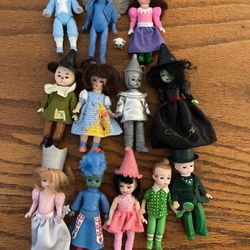 Set Of 2008 Alexander Wizard Of Oz Dolls