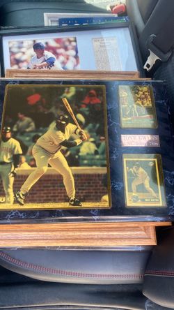 Tony Gwynn NL Batting Titles Commemorative Plaque