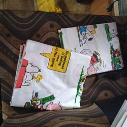 Vintage Snoopy Sheets