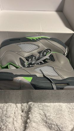 jordan 5 retro green beans size 11