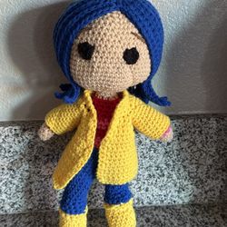 Handmade Crochet Coraline 