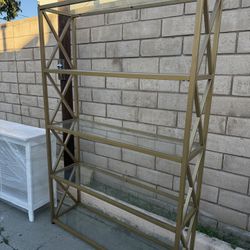 Five Tier Glass Shelf