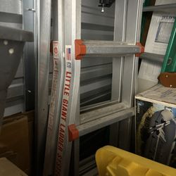 Little Giant Ladder With Stability Wheels 