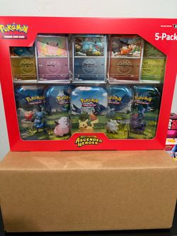 Ascended Hero’s tins 5 pack