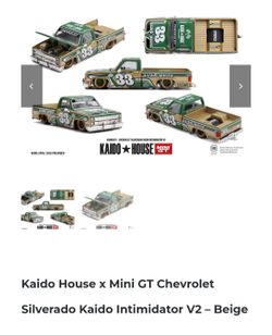 Kaido House x Mini GT Chevrolet Silverado Kaido Intimidator V2