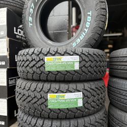 Vendo llantas nuevas LT 265/75/R16 Marca TBB TIRES 