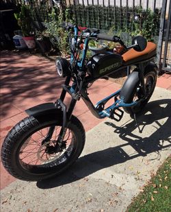 Super 73 bike 552 miles 35mph 70mile range
