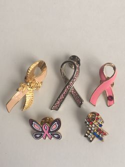 Beautiful brooch lots Of 5