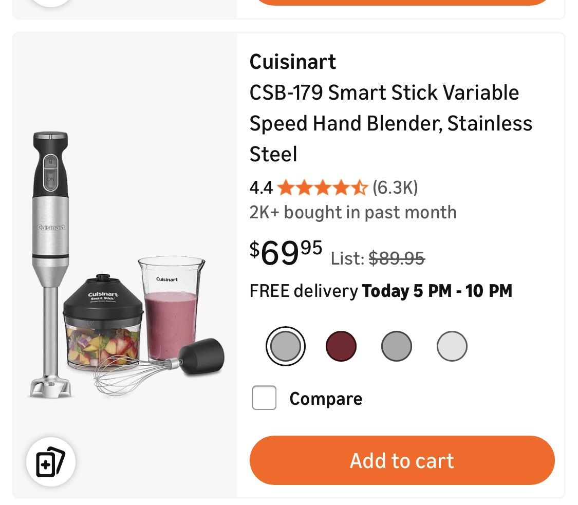 Brand New Cruisiart Power Blender