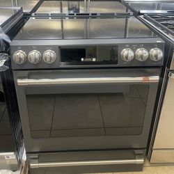 Ge Cafe Slide Black matte Smart Air Fry New 