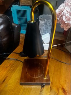 Modern Candle Warmer Lamp with Adjustable Dimmer