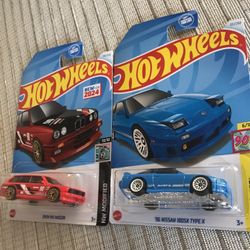 Hot Wheels BMW M3 96 Nissan Type X $7 Each