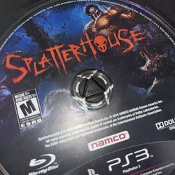 Splatter House Ps3 Great Condition.