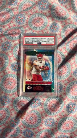 C Edward’s helaire rookie of the year psa 10 graded