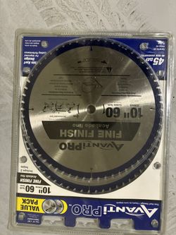 Avanti Pro circular / miter saw blades (new, packaged)
