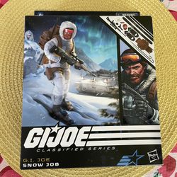 G.I. Joe classified Snow job brand new sealed