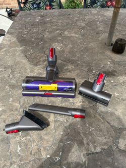 Dyson vacuum accessories.