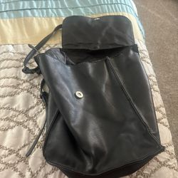Woman’s backpack leather