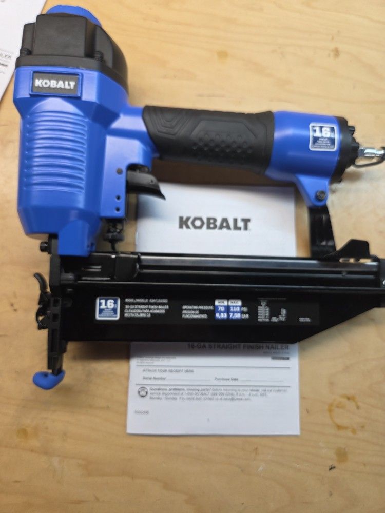 Kobalt 16-GA Strait Finish Nailer