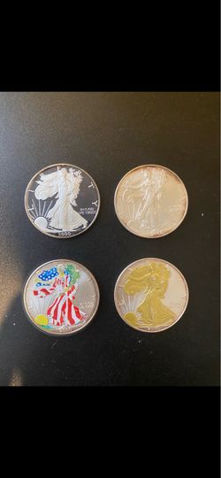 2000 Silver American Eagles