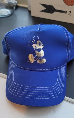 DISNEYLAND MAKE A WISH BLUE MICKEY HAT!!