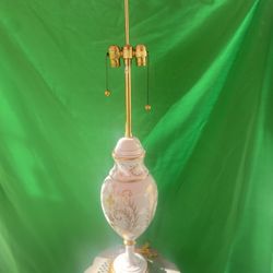 Mid 20th Century Vintage Marbro Lamp Co. Blanc De Chine Porcelain Lamp