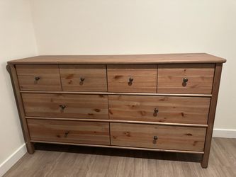 IKEA STOREMOLLA 8-Drawer Solid Wood Dresser