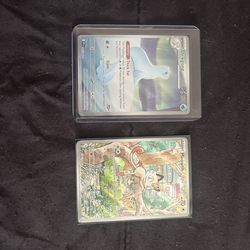 Dewgong and Meowth Art Phantasmal Flames