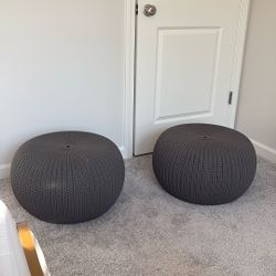 Indoor Outdoor Ottomans (Puffs)