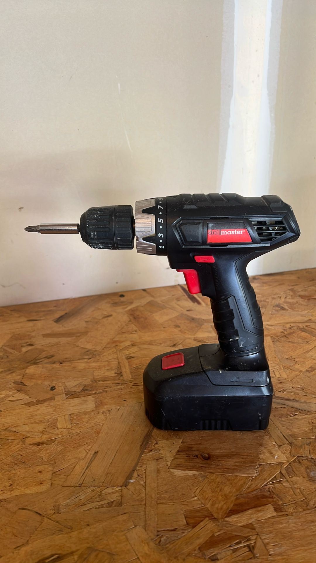 Drill Master 18V 3/8" Cordless