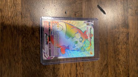 Morpeko VMAX Rainbow Rare Pokémon Card
