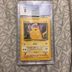 Pikachu Psa 8 Pokemon 1999 58/102