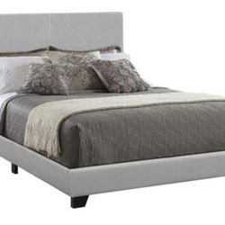 New Grey Leather Frame 