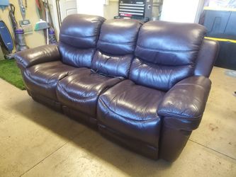 Leather Recliner Sofas